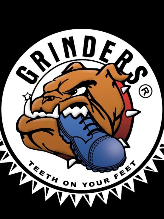 Grinders Herald Black Boots 14 Eye Formal Leather Military Uniform EU44 - Picture 3 of 16